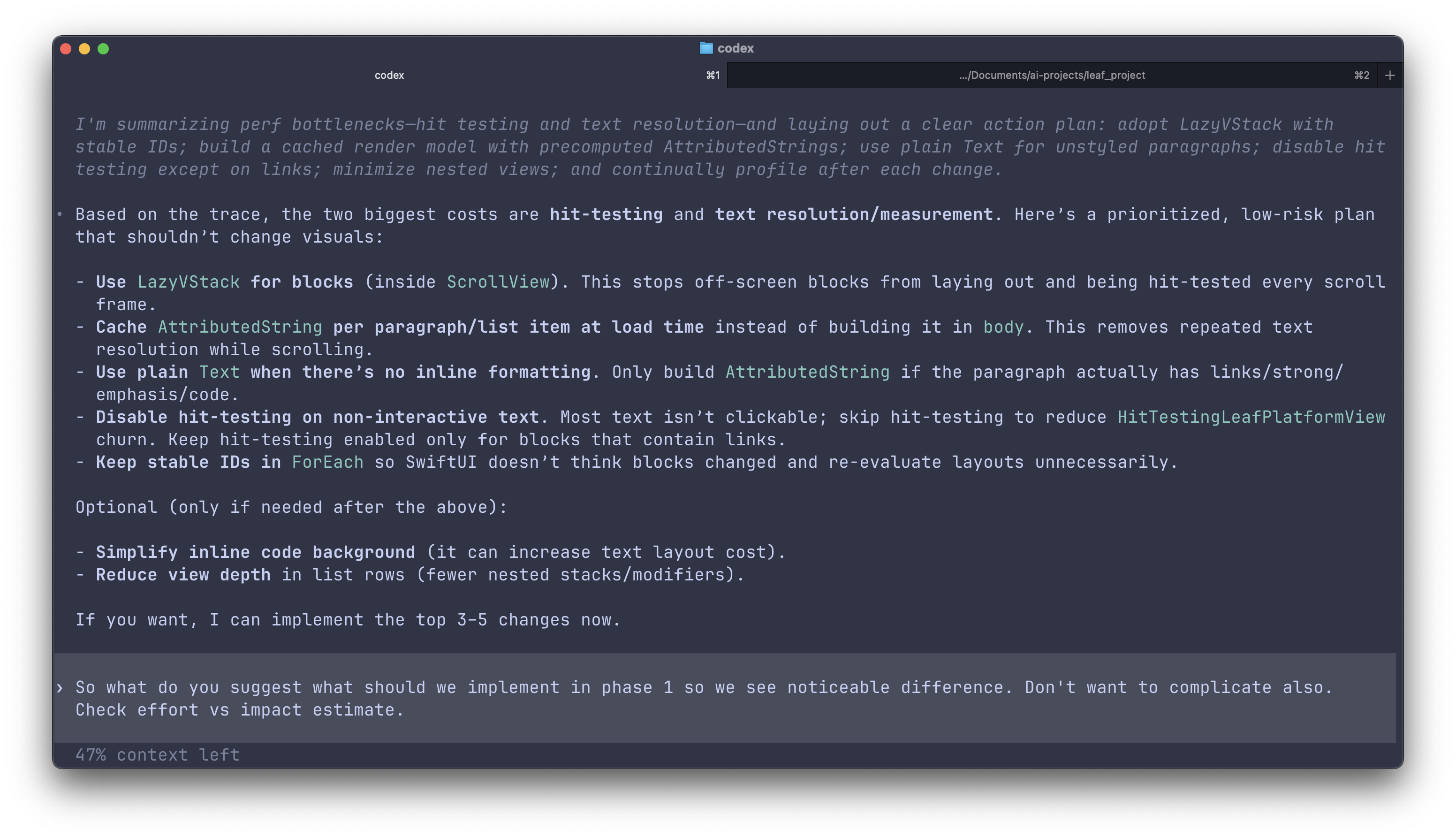 performance screenshot 01